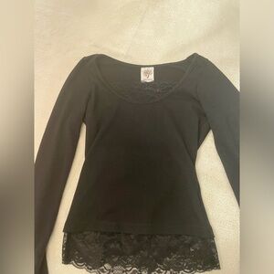 Lace long sleeve